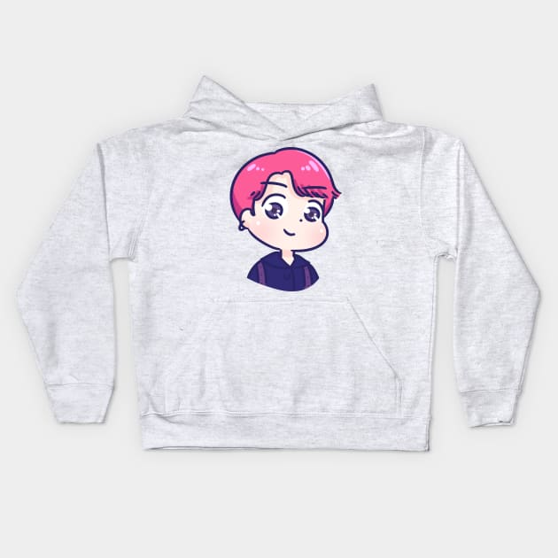 Jungkook fake love Kids Hoodie by Oricca